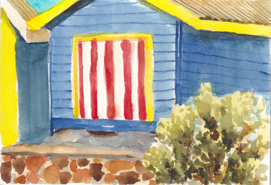 Watercolour painting